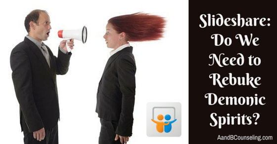 rebuke demonic spirits slideshare