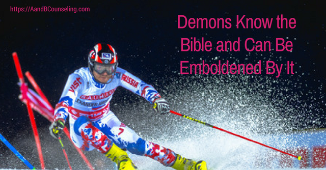demons empowered bible