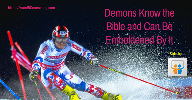 slideshare demons empowered bible