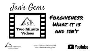 video Forgiveness what it is